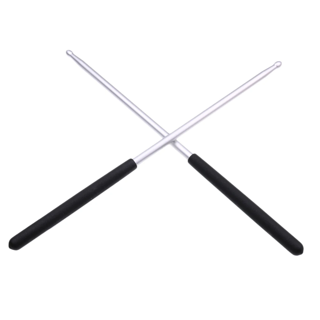 1 Pair Aluminum Alloy Drumsticks For Drummer Musical Playing Drum Accessory
