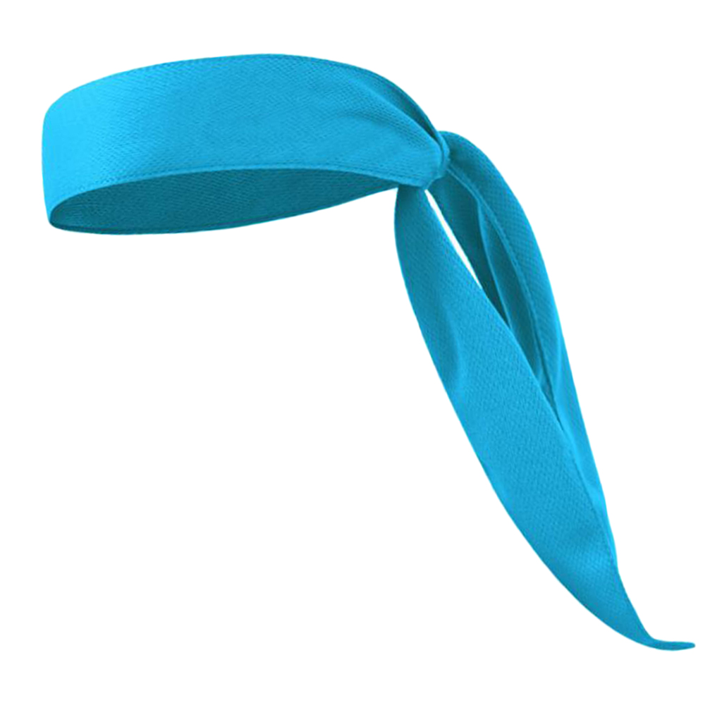 Performance Dry-Fit Head Ties Tennis Headbands Sweatbands Tennis Running Fitness