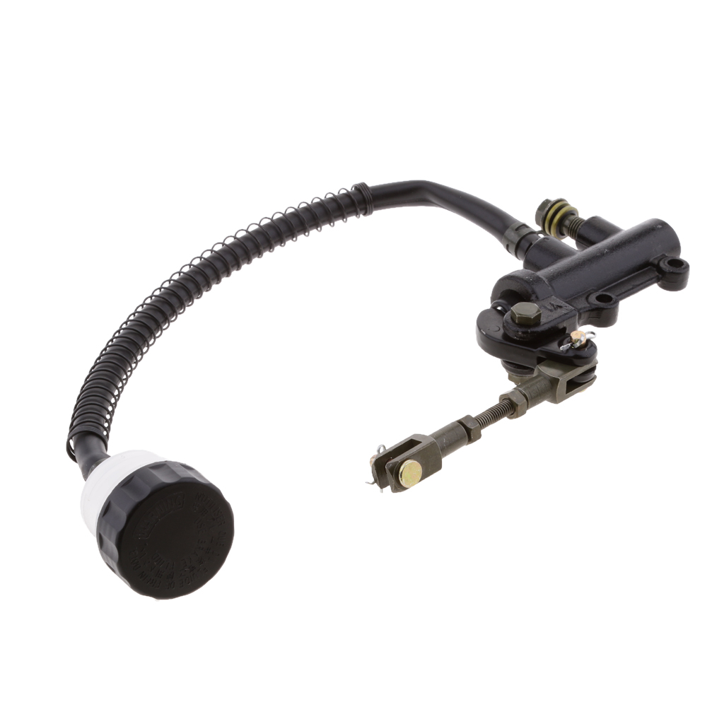 Motorcycle Rear Brake Master Cylinder with Reservoir for 50cc 70cc 90cc 110cc