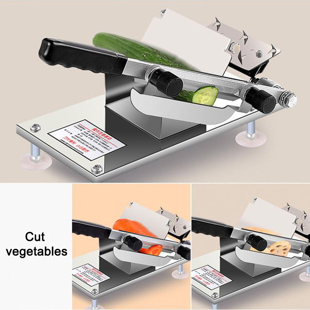Manual Lamb Slicer Frozen Meat Slicer for Fruit Kitchen Cooking Hotpot