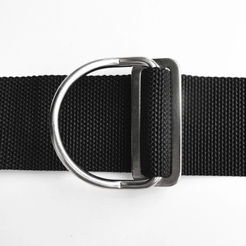 Scuba Dive 316 Stainless Steel Keeper Clip & Bent D Ring For 5cm Weight Belt Scuba Dive 316 Stainless Steel Keeper Clip & Bent D Ring For 5cm Weight Belt