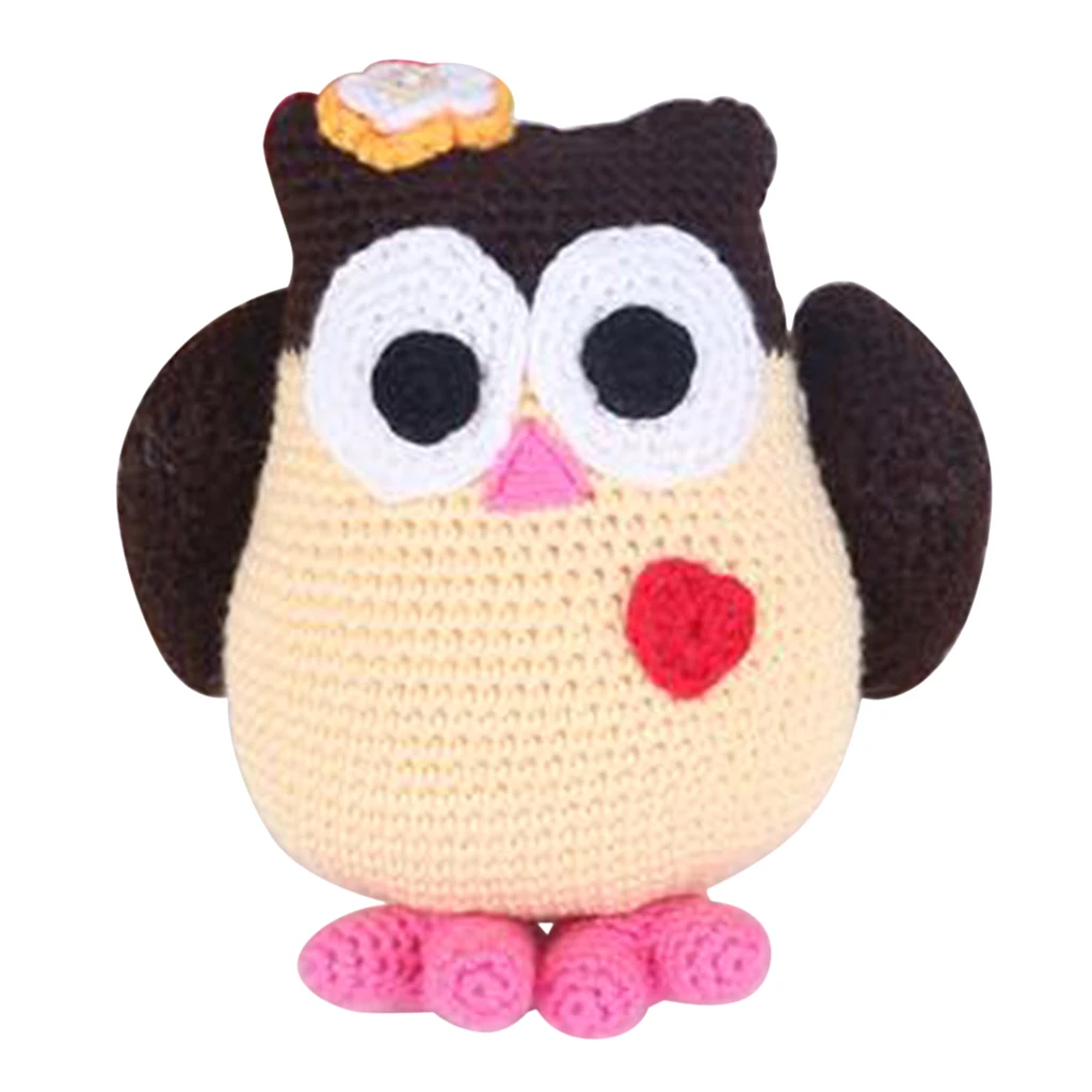 Amigurumi Crochet Kit for Making An Animal Figure- Owl Doll, DIY