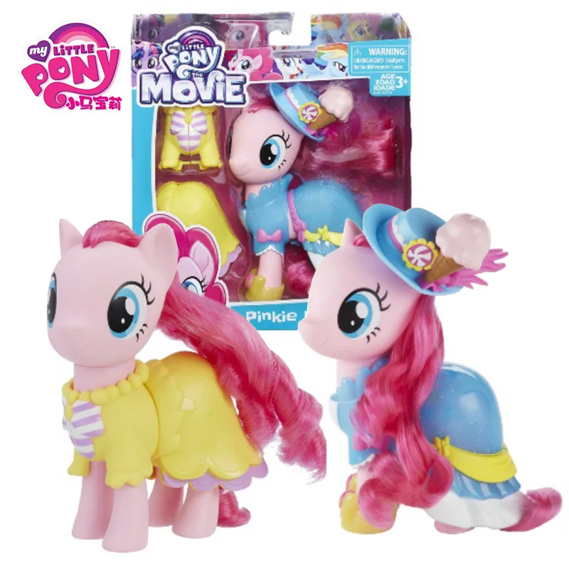 Sandalen activering Laatste Echte My Little Pony Action Figure Movie Serie 6 Inch Pony Pinkie Pie  Rainbow Dash C0721 Speelhuis Decoratie speelgoed Gift| | - AliExpress
