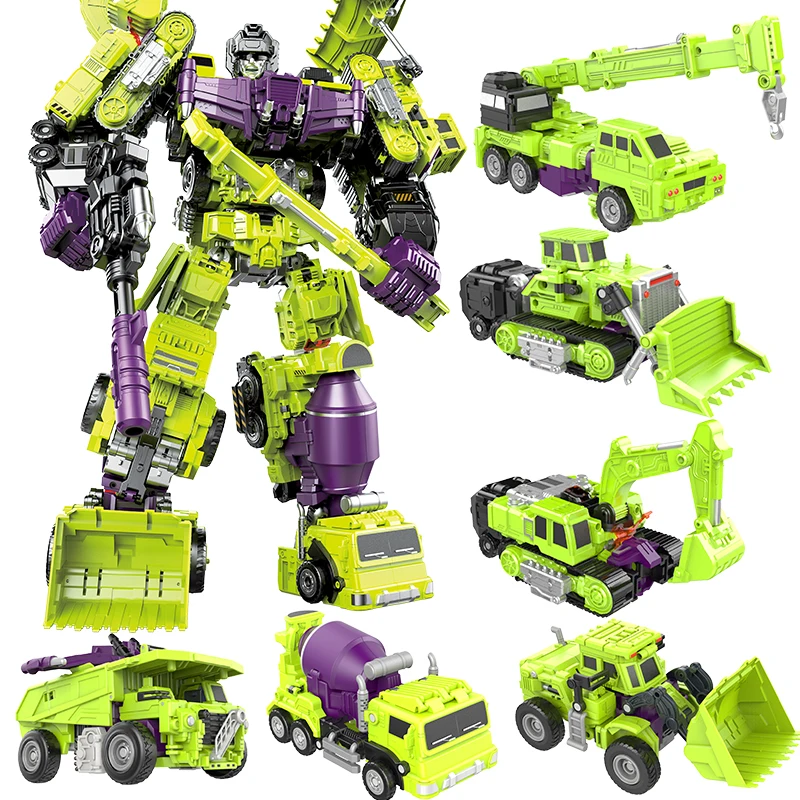 NBK Transformers Engineering Vehicle Excavator 