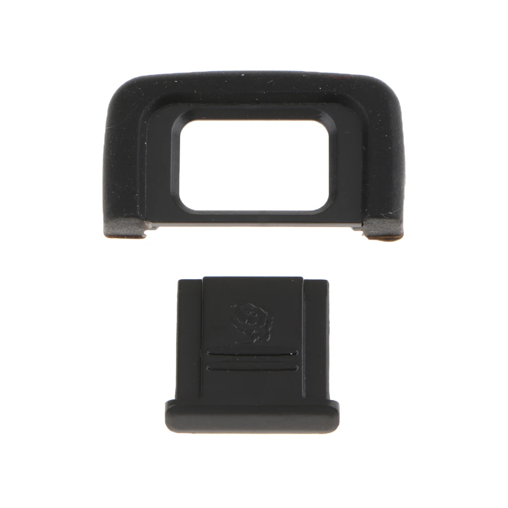 1 Piece Viewfinder Eyecup Eyepiece with Hot Shoe Cover for Nikon D3400/D5600
