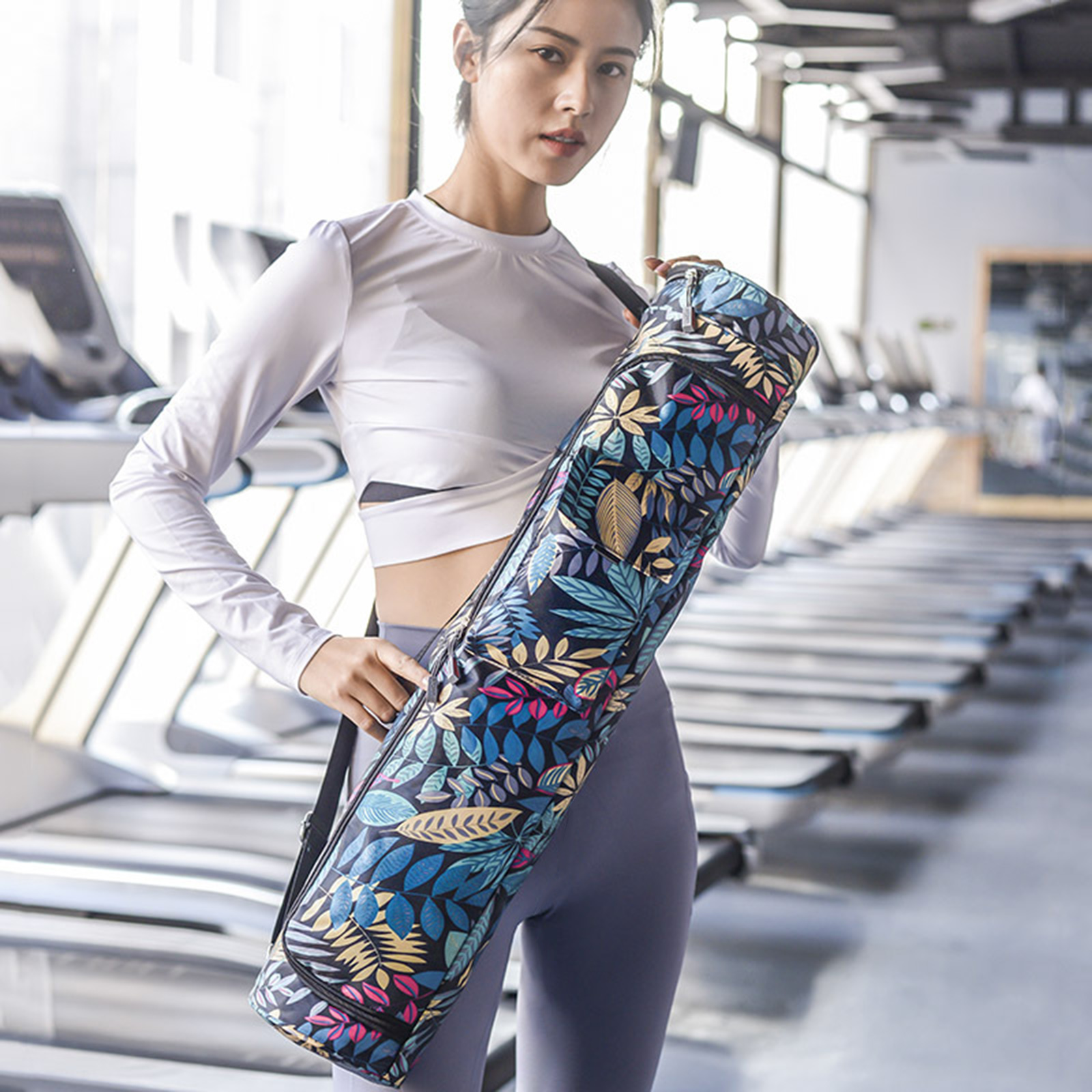 Fitness Pilates Yoga Mat Bag Gym Bags Carry Exercise Bag Large Lightweight Fitness Pilates Yoga Mat Bag Gym Bags Carry Exercise Bag Large Lightweight