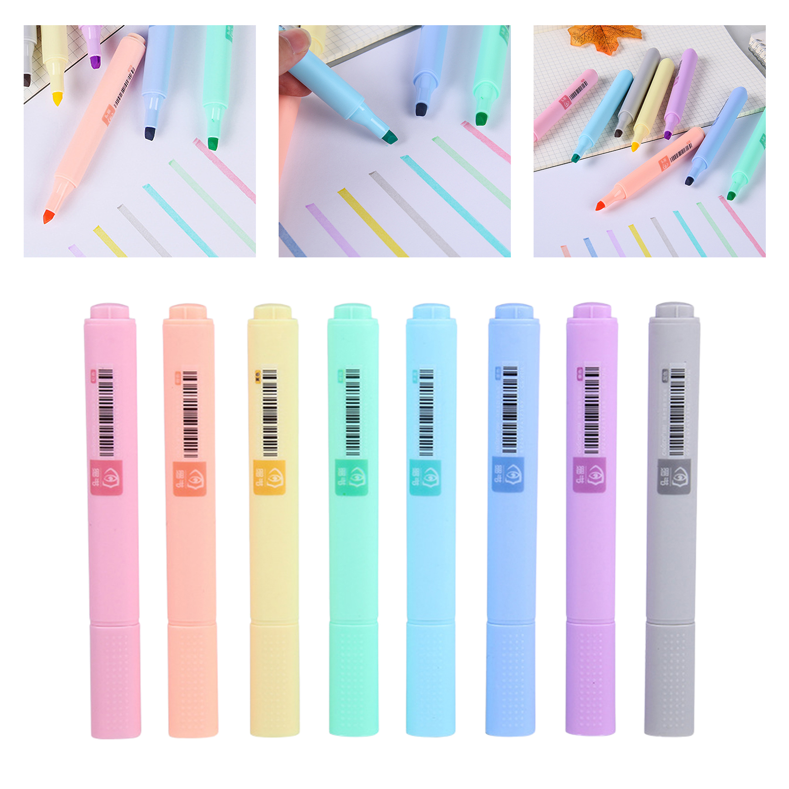 8Pack Pastel Color Chalk Fluorescence Marker Paint Pens Photo Album Art