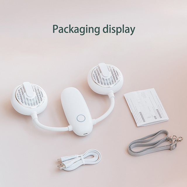 Konstrukcja słuchawek poręczny podwójny wentylator 3 biegi regulowany wiszący szyi Mini wentylator na Usb gadżety wentylator baterii przenośny wentylator wentylator Usb tanie i dobre opinie CARPRIE CN (pochodzenie) NONE 4800mAh Konstrukcja słuchawek poręczny podwójny wentylator 3 biegi regulowany wiszący szyi Mini wentylator na Usb gadżety wentylator baterii przenośny wentylator wentylator Usb tanie i dobre opinie CARPRIE CN (pochodzenie) NONE 4800mAh