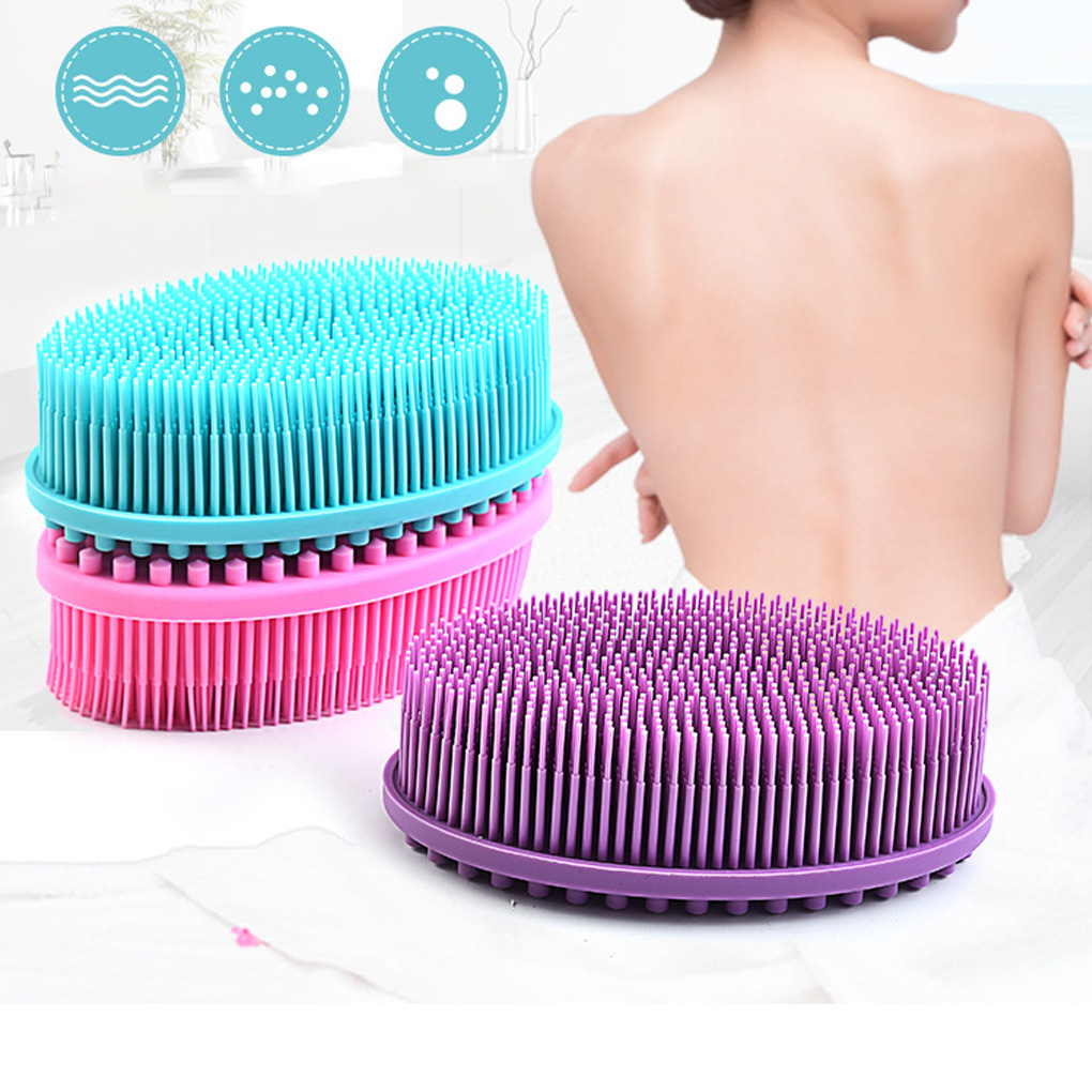 Best of Soft Silicone Body Brush Wash Bath Shower Exfoliating Skin Fit For Baby Bath Shampoo Facial Massage Brush Supplies Dropship Reviews & Tips