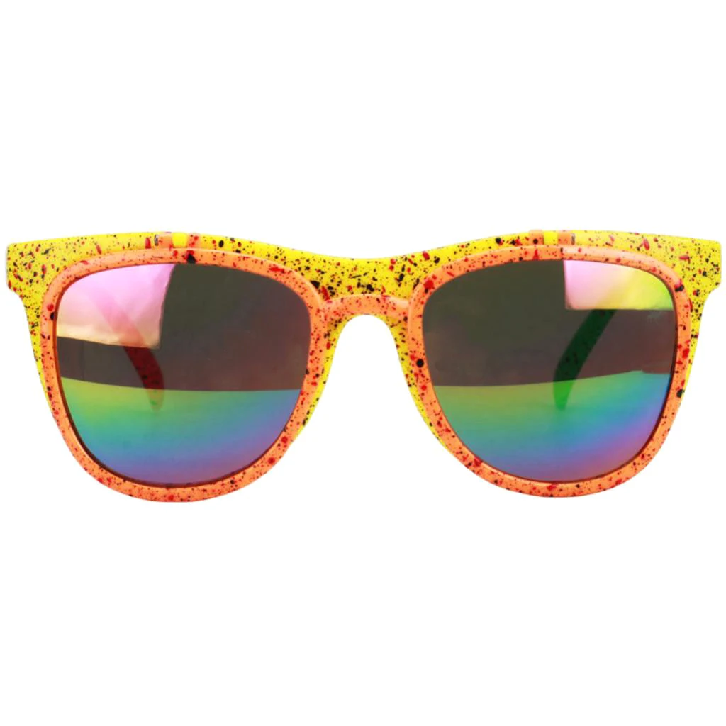 80s Neon Party Glasses Novelty Flip up Sunglasses Costume Props for Kids Adults