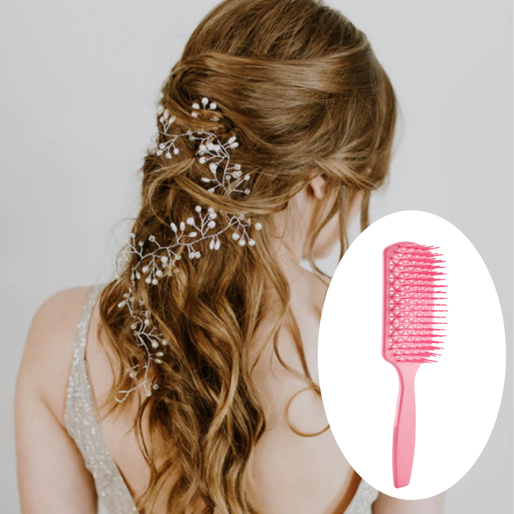 Professional Hair Brush Hair Brush Vented Styling Hairbrush Barber Quick Blow for Hair Wet Men Kids