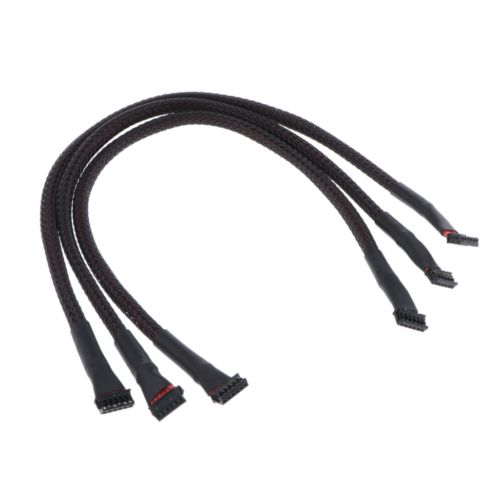 3pcs Brushless Motor Sensor Wire Cable 250mm for 1/10 RC Car Buggy Model Toy