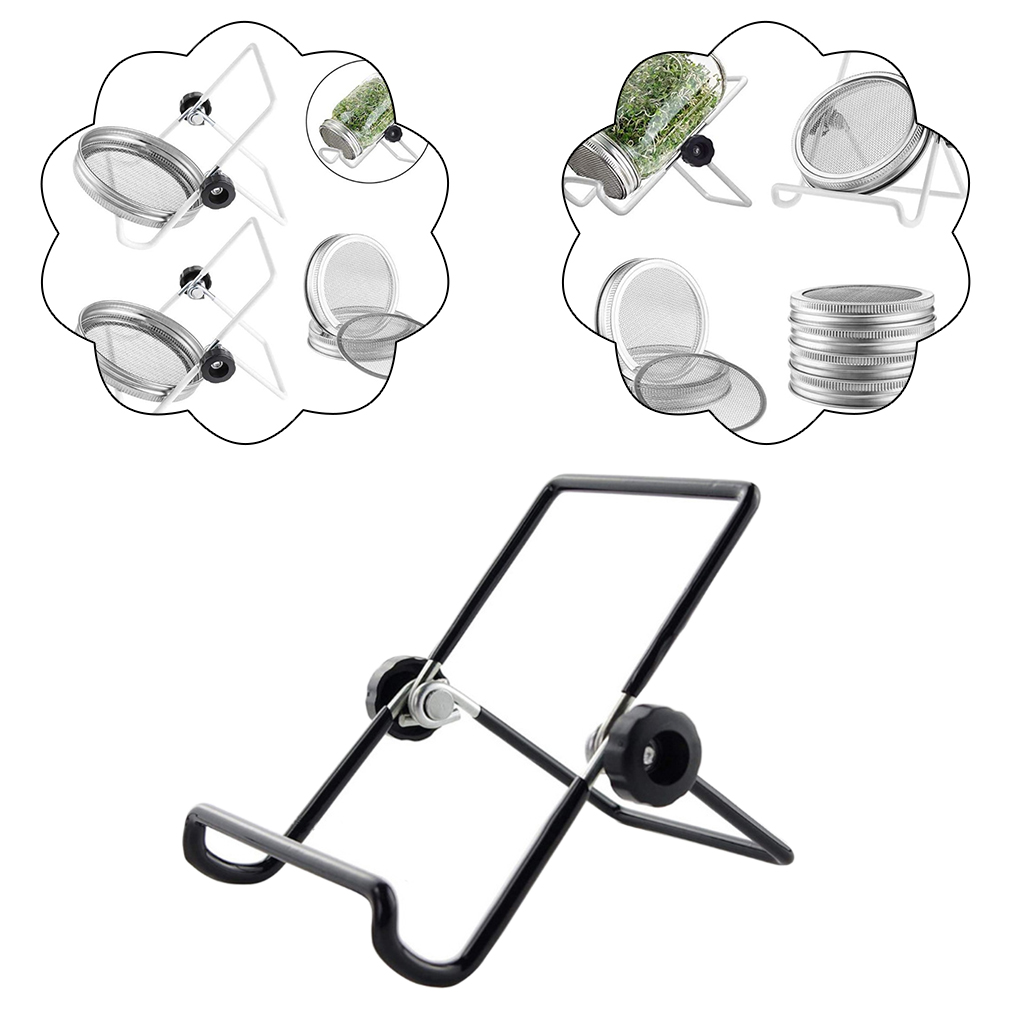 Angle Adjsutable Germination Bracket Anti-slip Stainless Steel  Sprouting Stand