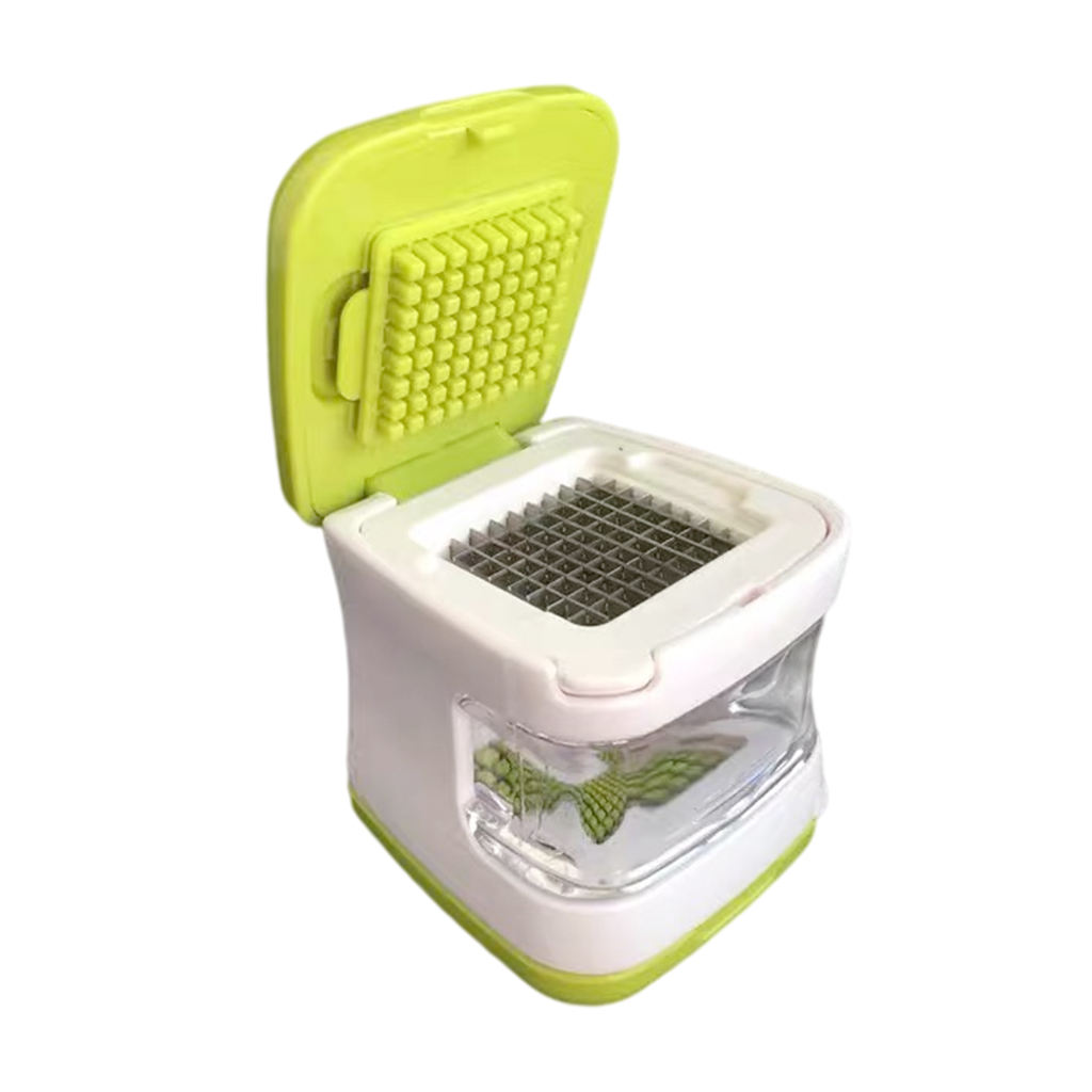 Garlic Chopper Easy Clean Peel Dicer Chopper Manual Onion Cutter Gadgets Tool for Vegetable Nut Fruit Kitchen Accessories