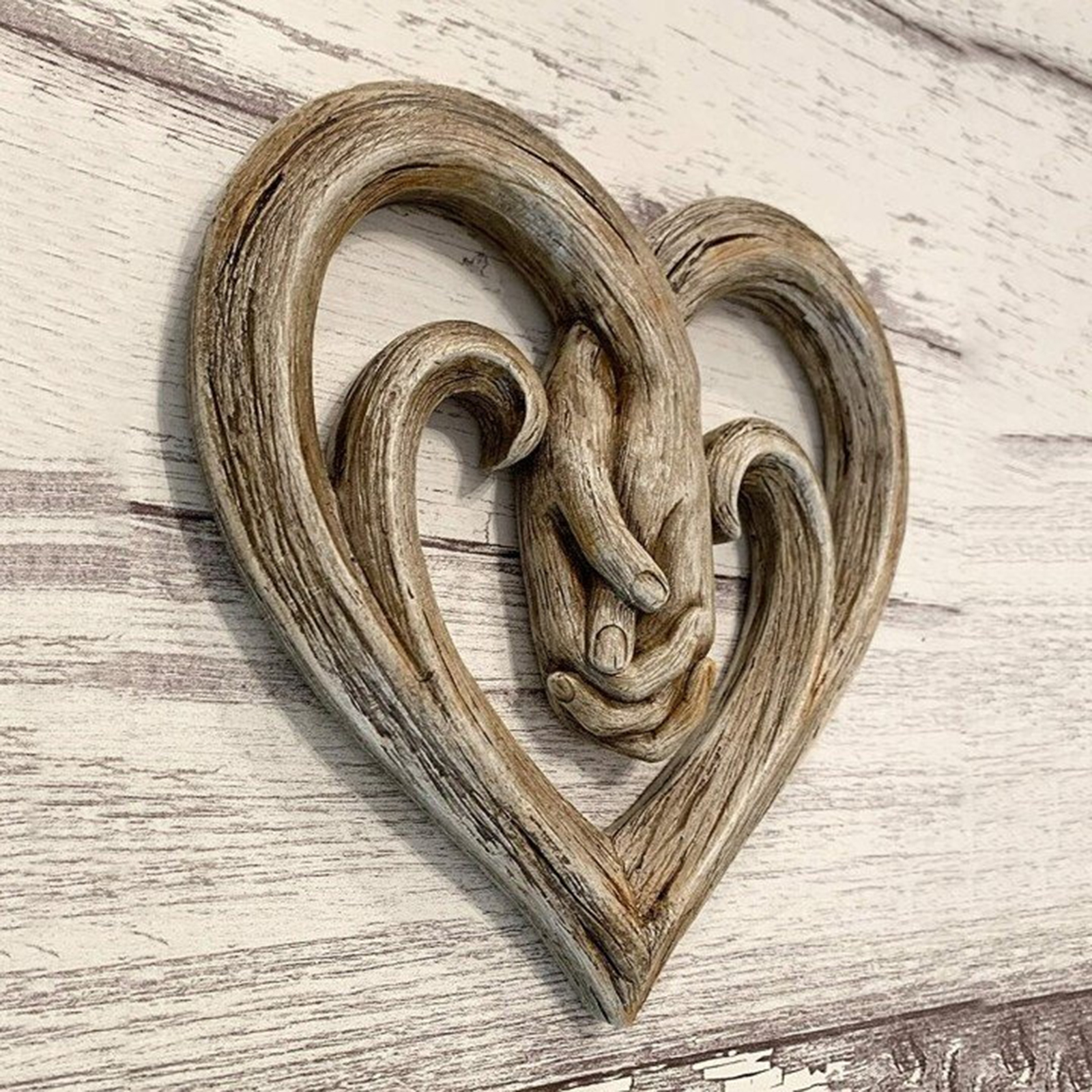 12Inch Wooden Wall Art Home Decor, Wooden Wall Sculpture for Wall Hanging Decor Art Home Decoration