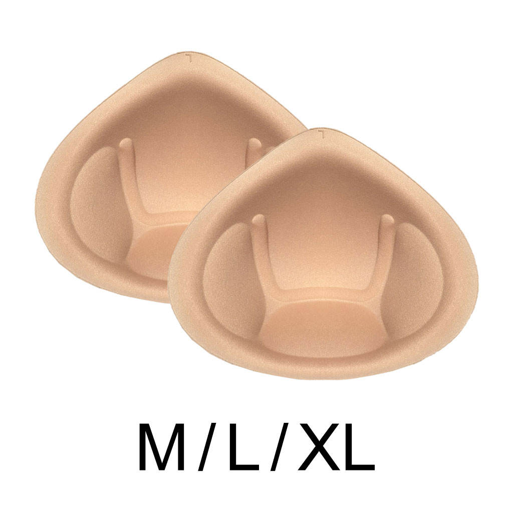 Bra Insert Pads 1 Pair Round Breast Enhancers,Invisible Bra Push Up Pad for Yoga Sports Bra