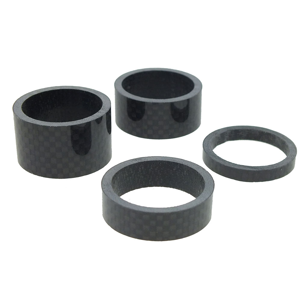 4x Alloy Bicycle Headset Spacer Front Fork Head Parts Washer Height Adjuster