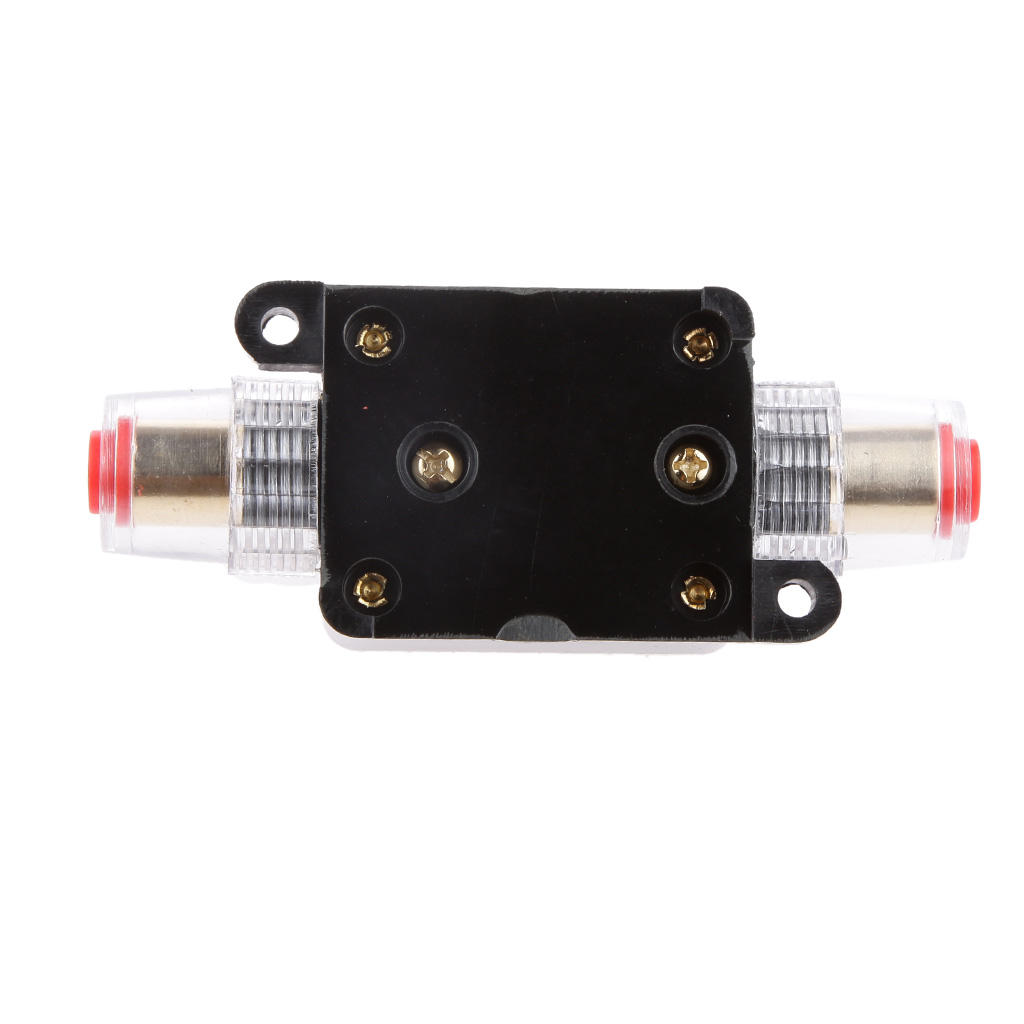 Car Circuit Breaker Reset Fuse Holder Overload Protection 250A 12V For Car RV Truck Trailer Boat Audio/Video System Waterproof