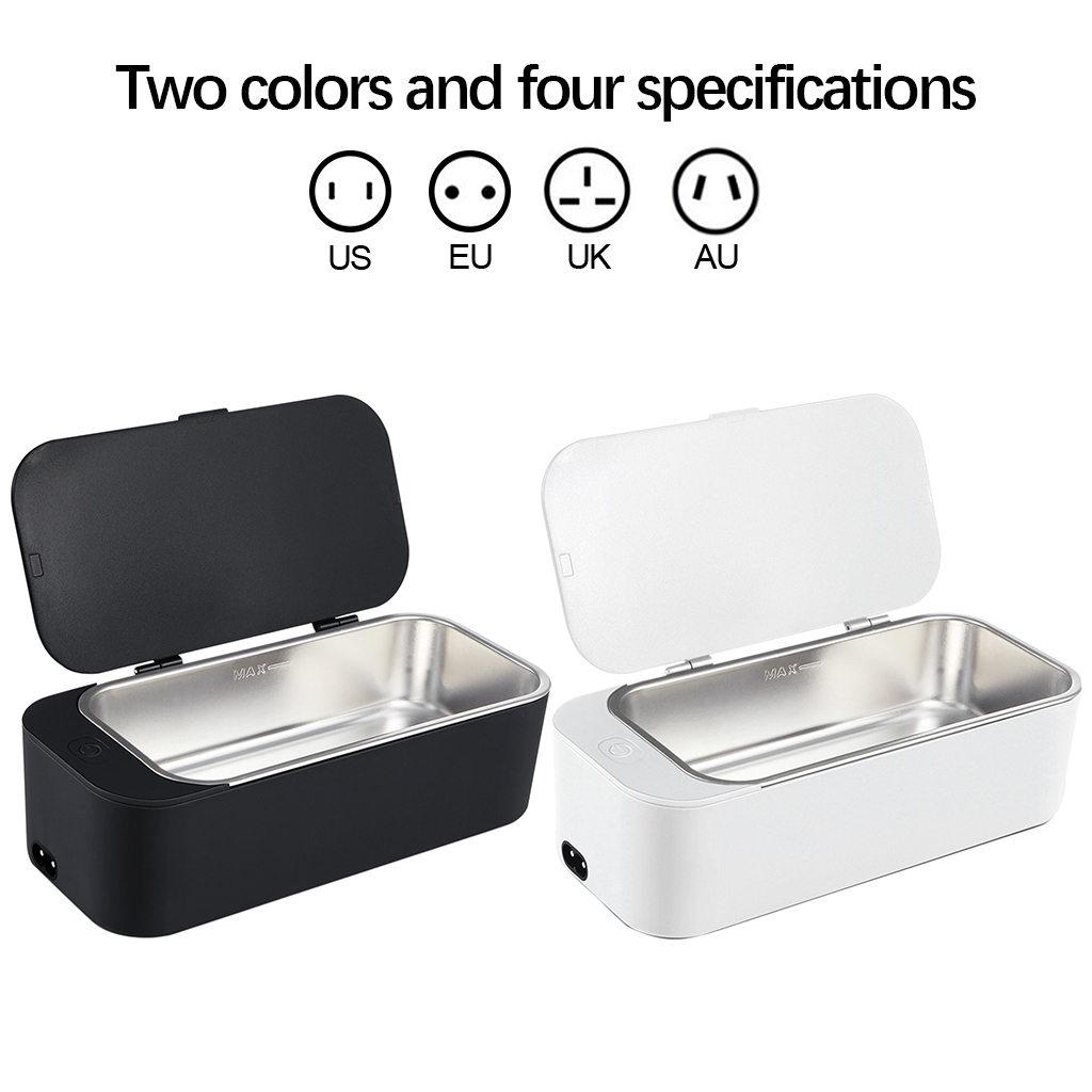 Handheld Ultrasonic Cleaner Small Scale Household Jewellery Watch Eyeglass Cleaning Box
