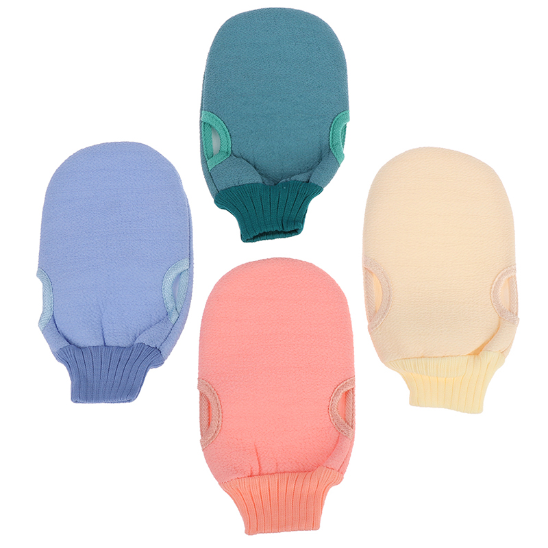 Best of 1PCS Bath For Peeling Exfoliating Mitt Gloves For Shower Body Brush Towel Wash Moisturizing SPA Foam Body Massage Sponge Reviews & Tips - Image 3