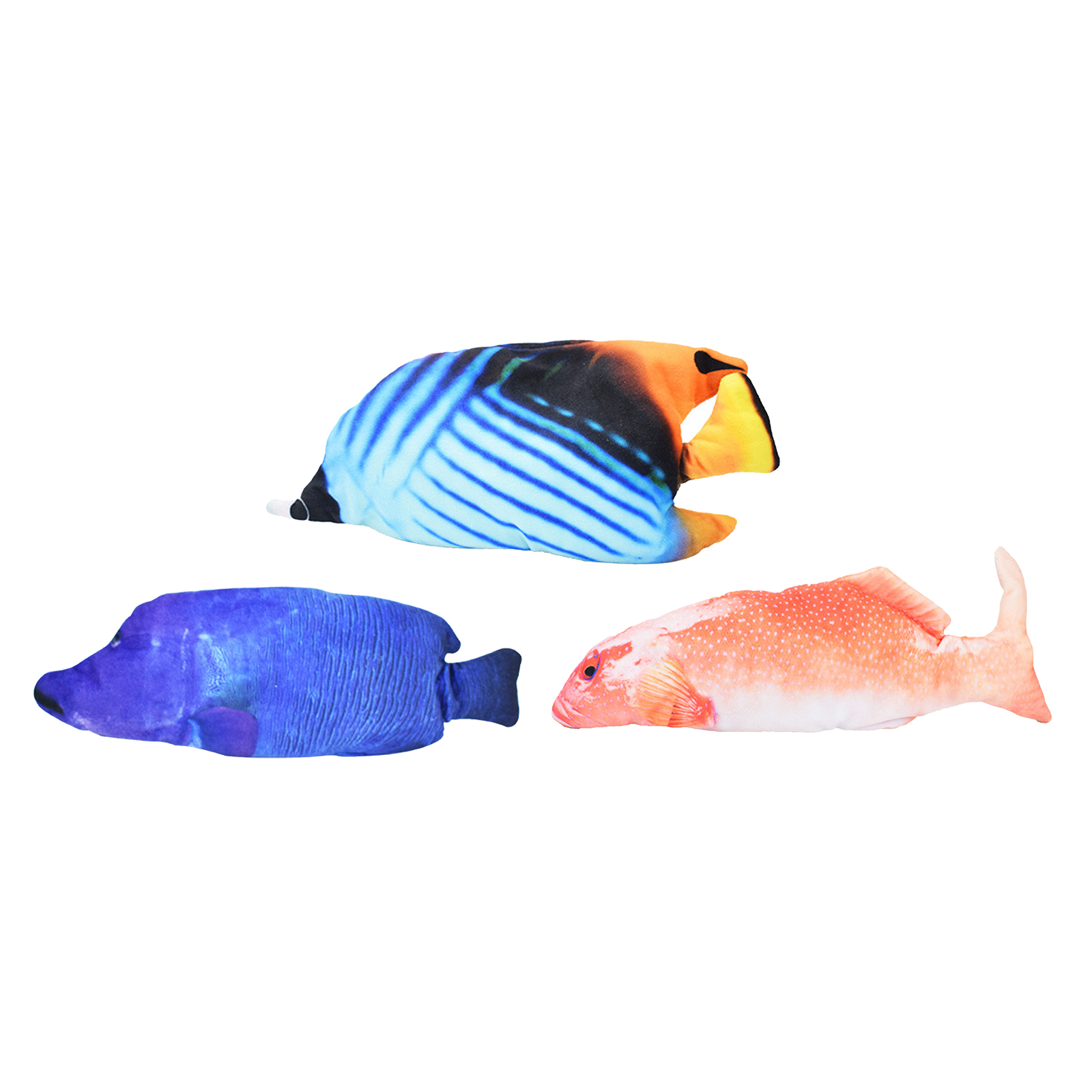 Electric Fish Cat Toy USB Catnip for Cat Chewing Kicking Jumping Moving Fish