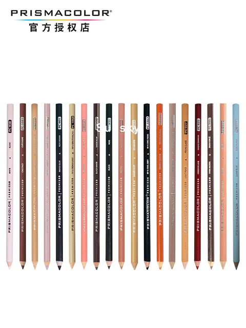 1/2pc Prismacolor Colored Pencil Black White Skin Colors Professional  Highlight Sketch pencils Graphite Artist Drawing Blending - AliExpress