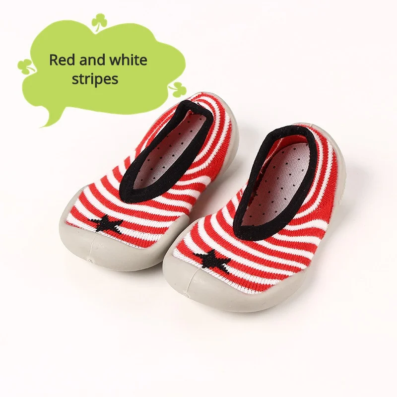 Polka Dot Stripe Anti-slip Toddler Shoes Sapatos