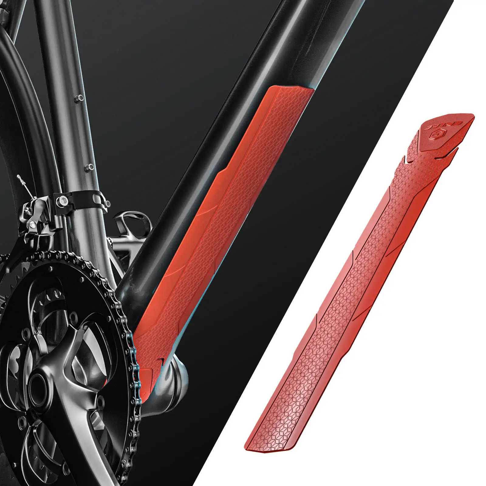 Bike Frame Protection Tape Decal Bike Frame Chain Protective Sticker for Bicycles