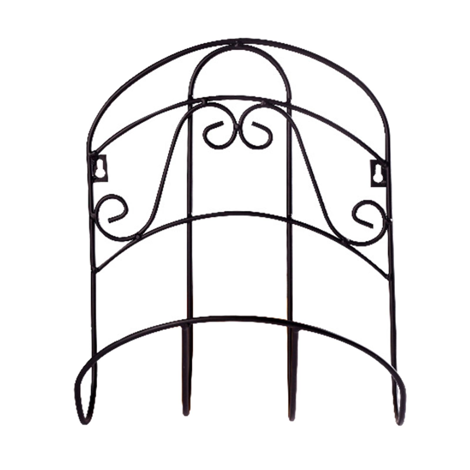 Heavy Duty Iron Graden Hose Holder Storage Rack Wall Mounted Pipe Hanger Home Garage Organizer Stand Hanging Bracket