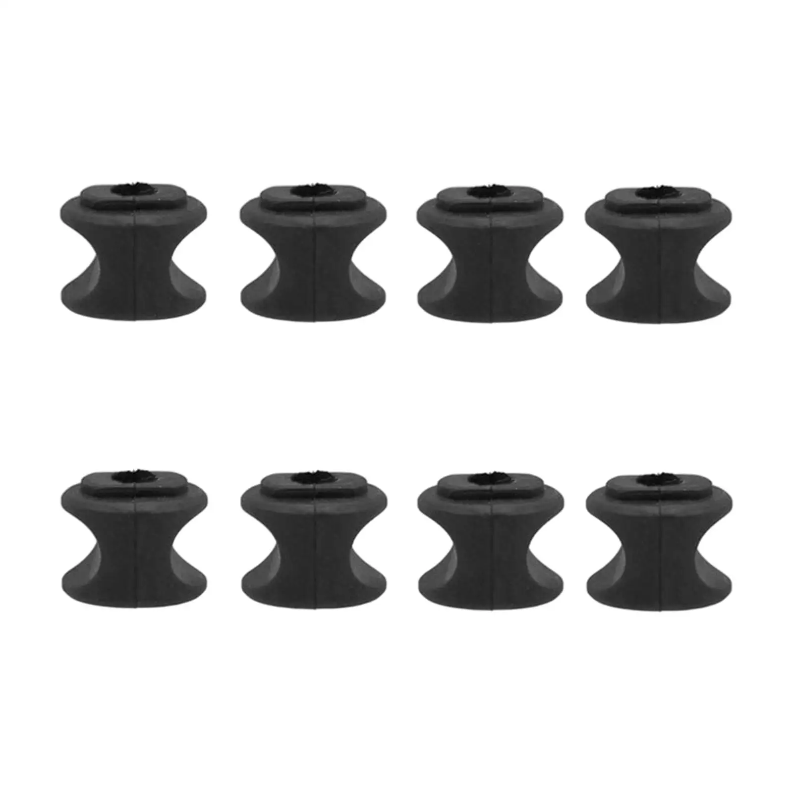 8Pcs Rubber Rear Stabilizer Support Bushing Durable for C Class W204 08-11 ACC Auto Parts Replacement