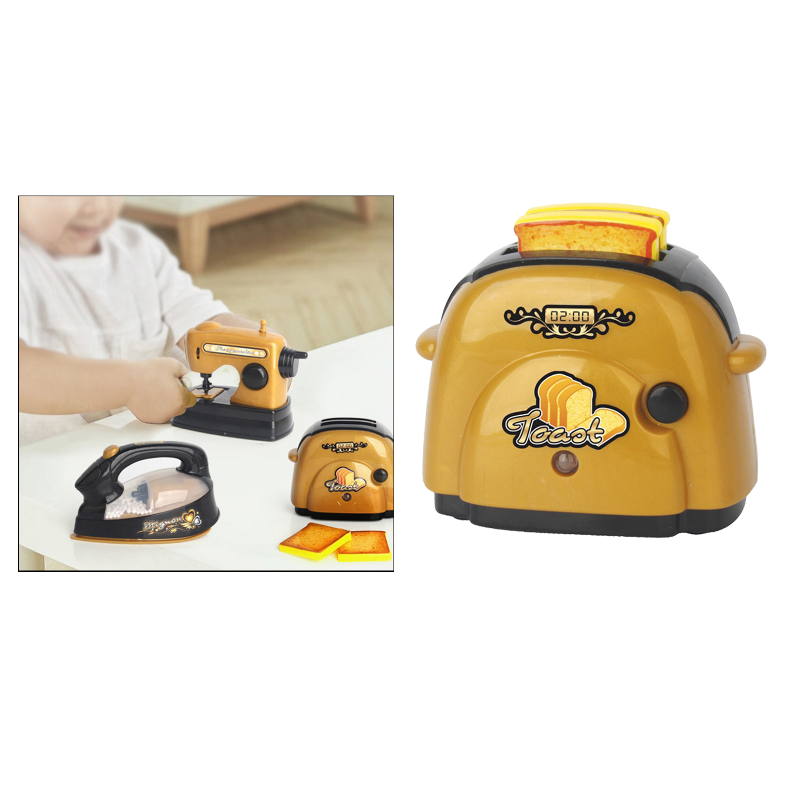 -up  Playset Kids Roleplay Home Appliance Toy Pretend Play 