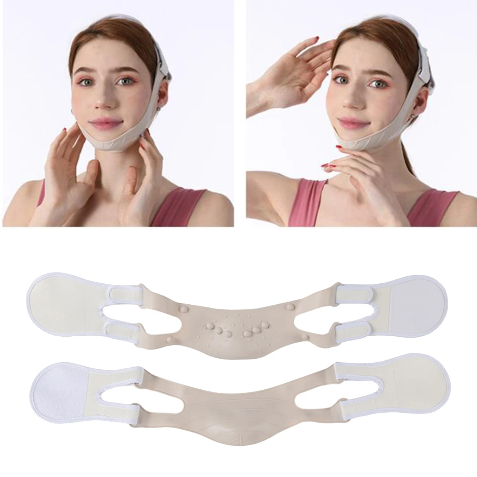 Face Slimming Strap Double Chin Reducer Sleeping Face Face Lifting up Belt V Line Reusable Shaper Lifter Machine Band