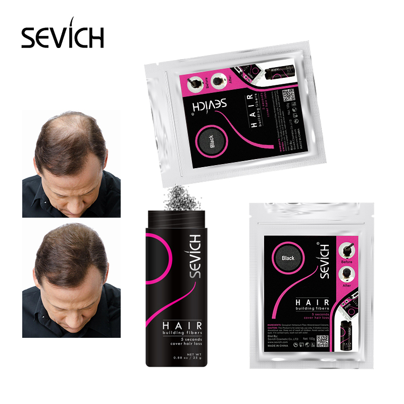 Best of Sevich 100g 10 Color Keratin Hair Loss Building Fiber Hair Growth Fiber Refill Hair Loss Concealer Blender 50g Hair Care Product Reviews & Tips