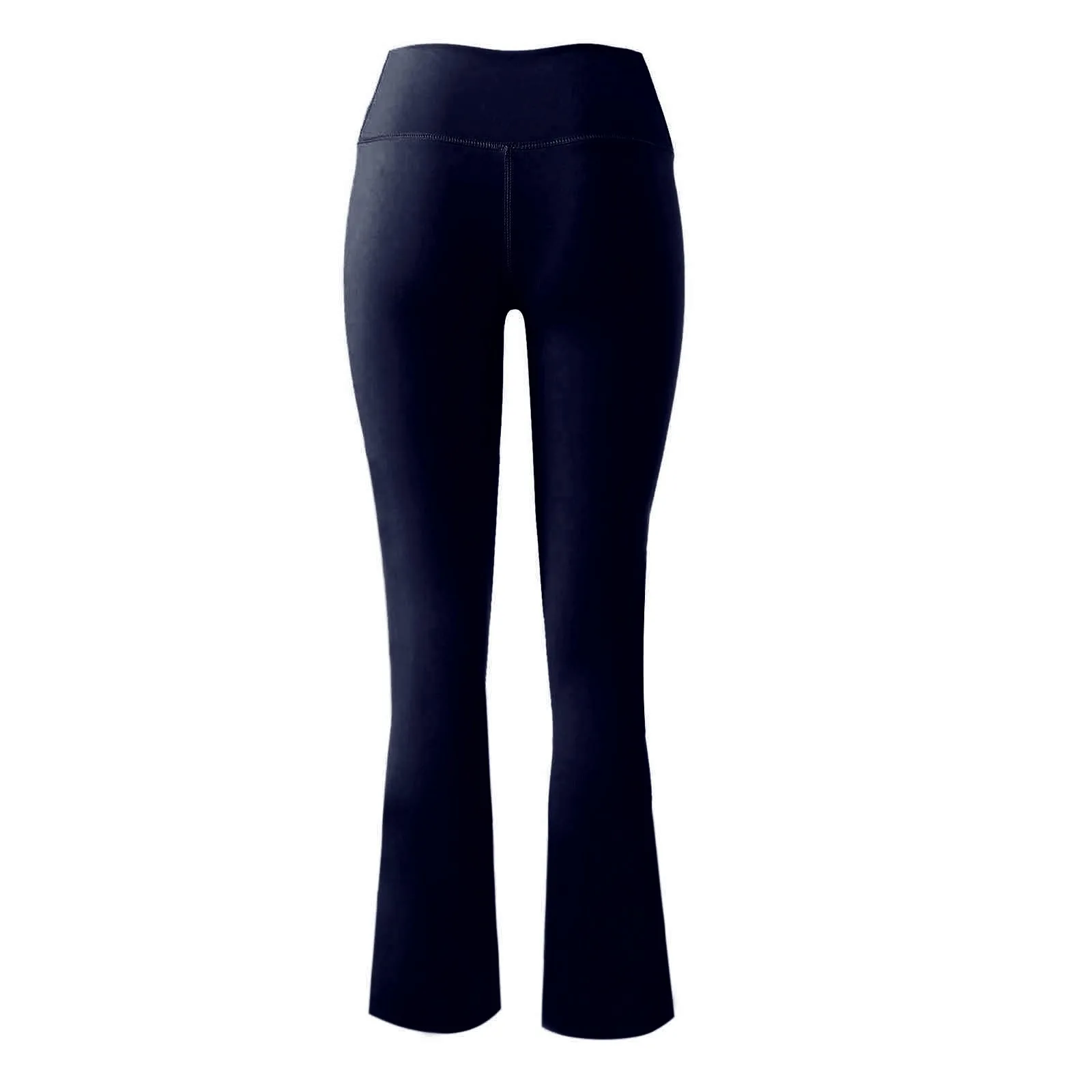 New Women's Fashion Solid High Waisted Flare Pants Workout Slim Leggings Casual Trousers Fitness Flared Leggings Leggins Mujer yoga leggings