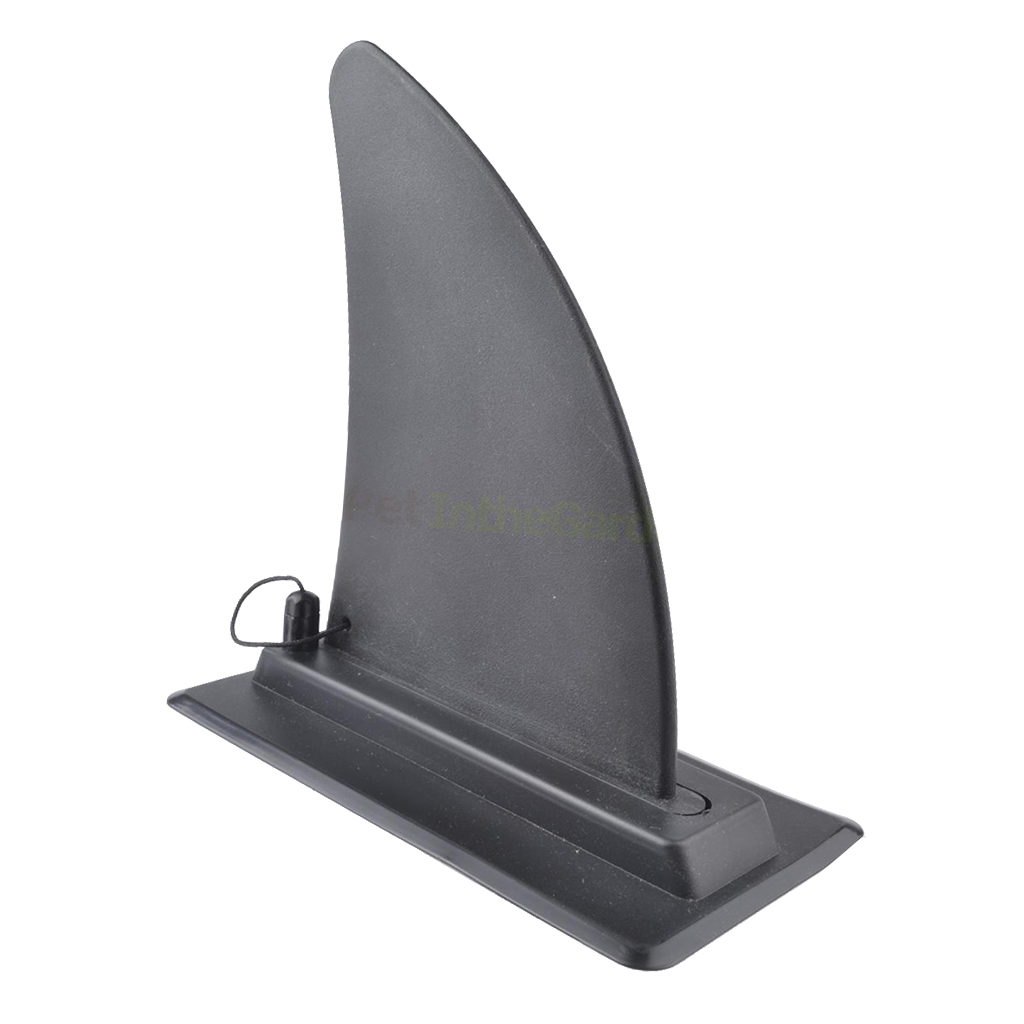 Black Tracking Integral Fin Skeg Watershed Board For Marine Boat Kayak Canoe