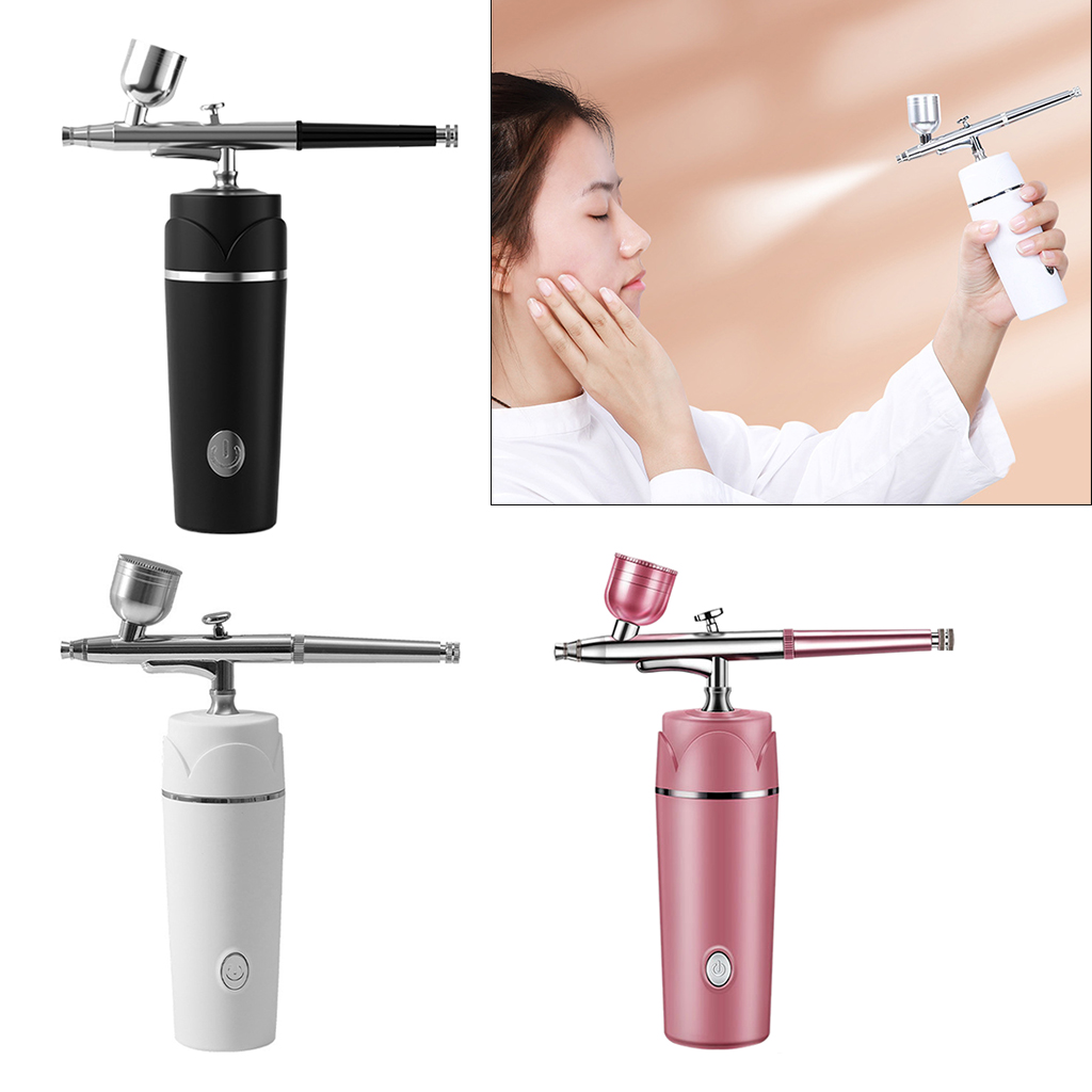 Oxygen Hydration Injector Portable Skin Moisturizing Portable Serum Toner Water Oxygen Sprayer with Mini Air Compressor