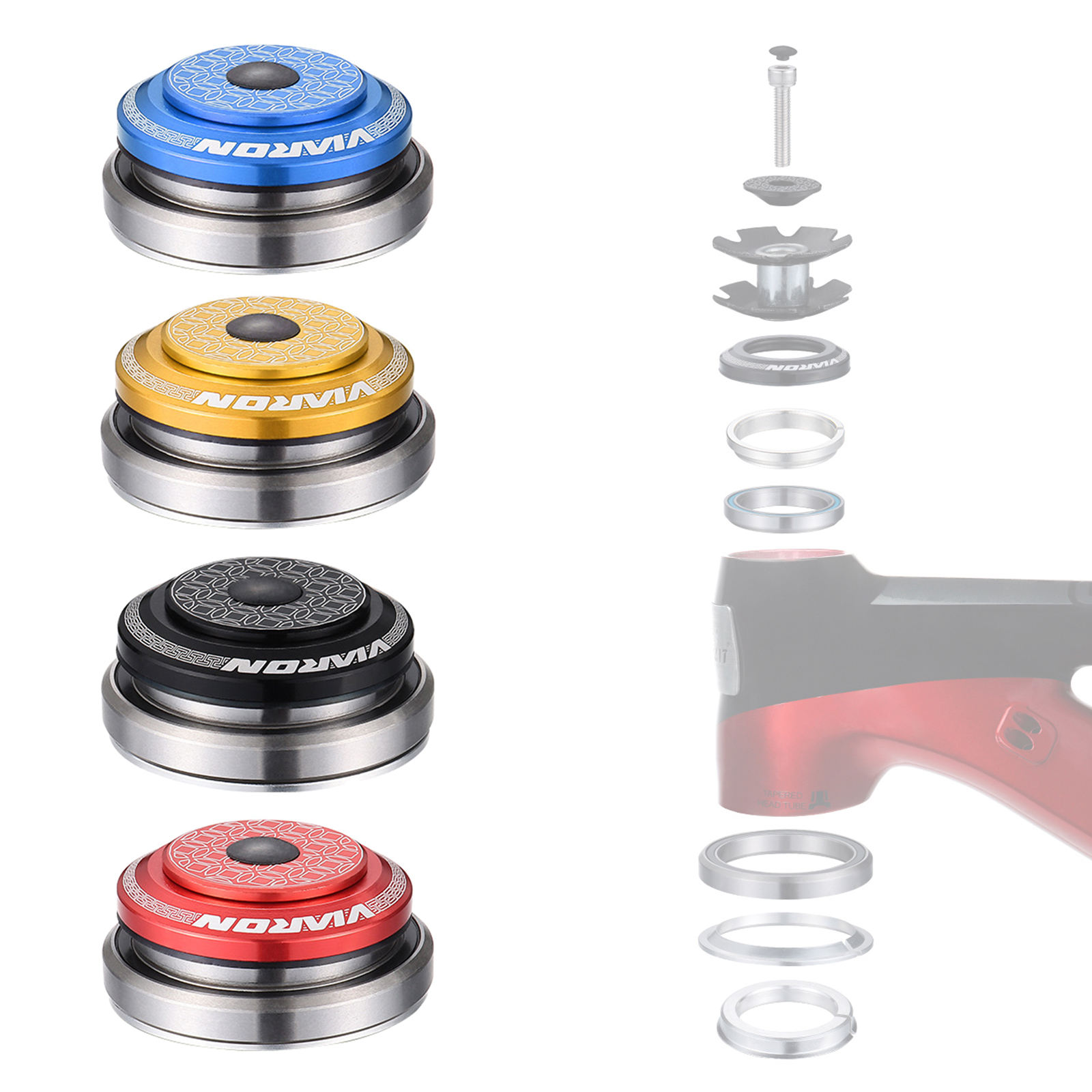 MTB Bearings Headset Double Sealed for Straight Tube Frame Bicycle Road Bike