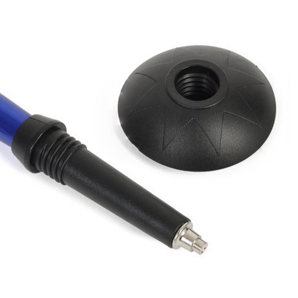 Black Rubber Caps End Caps Hammer Basket 5 Cm for Trekking Poles