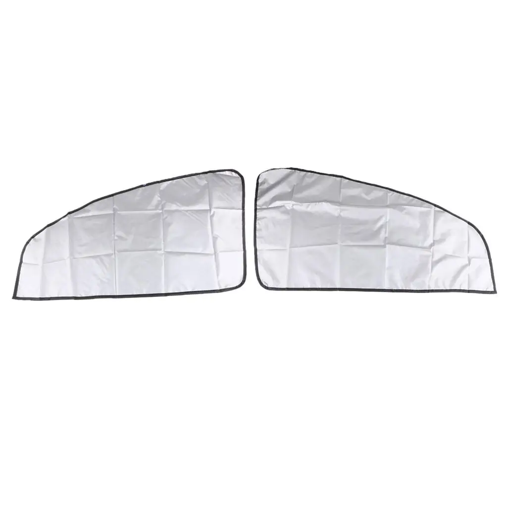 1 Pair Univeral Car Magnetic Sunshade Car Curtains Car Windshield Sun Shield Cover Double Sides Car Window Sun Shade Protector