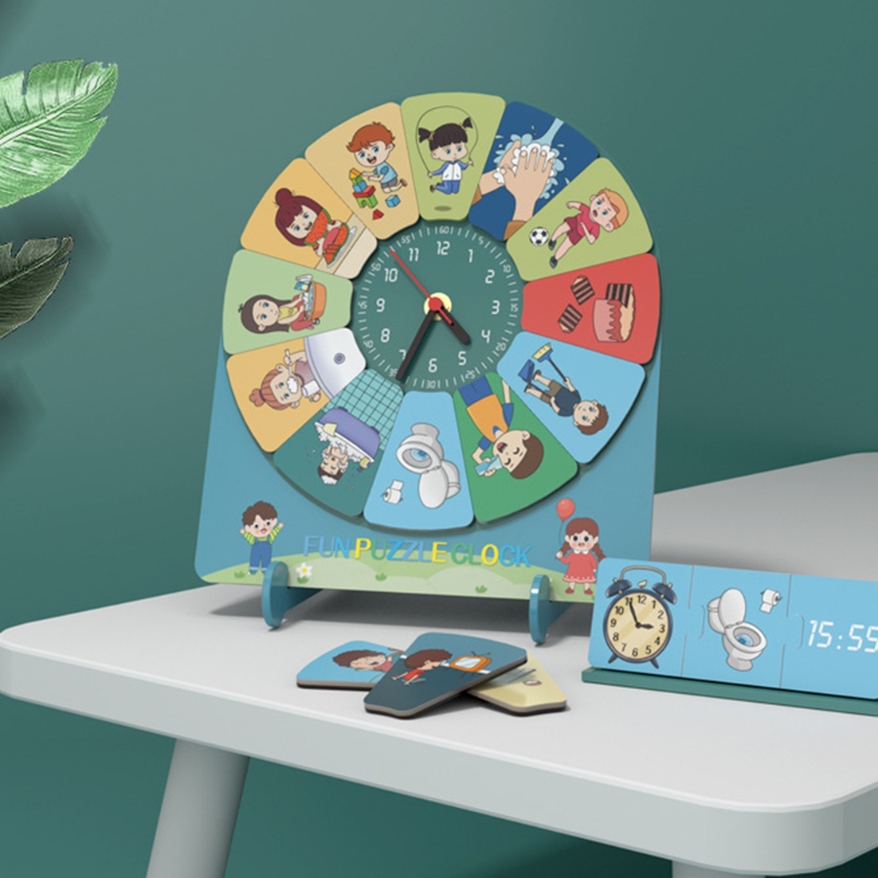 Magnético de Madeira Relógio de Brinquedo para a Educação Precoce da Criança Dropshipping Brinquedo Educacional Presente Triagem 2 Dropshipping brinquedo educacional presente magnético de madeira