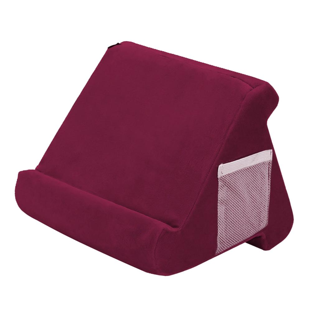 Pillow Stand Tablet Pillow Holder Soft Pillow Lap Stand for Tablet, eReaders, Mobile Phone, Magazines, Books - Select Colors