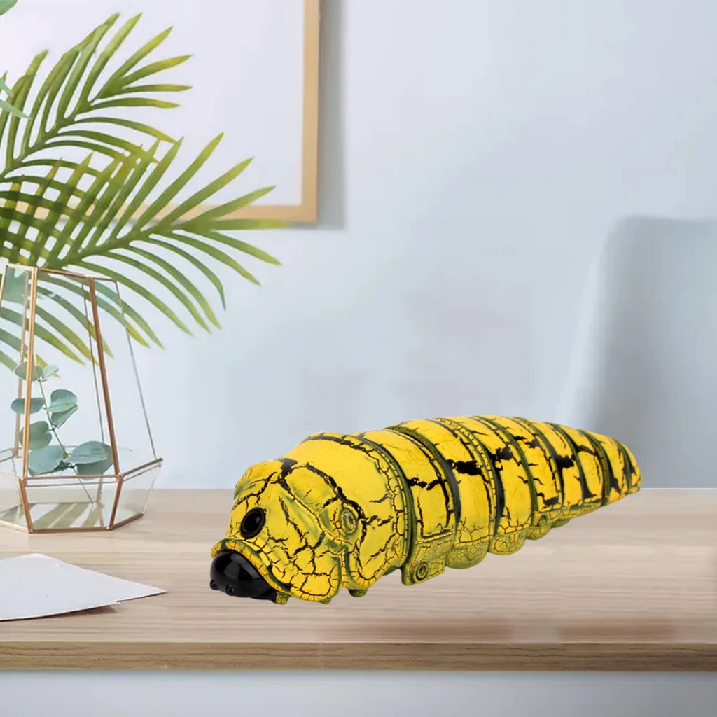 RC Animal Infrared Remote Control Caterpillar Kids Toy Trick Terrify Mischief Toys for Children Funny Novelty Gift