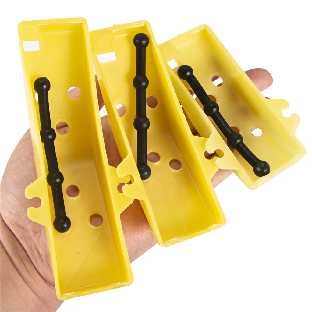 ABS Ice Fishing Auger Drill Blade Guard Hand Auger Blade Protector Yellow 