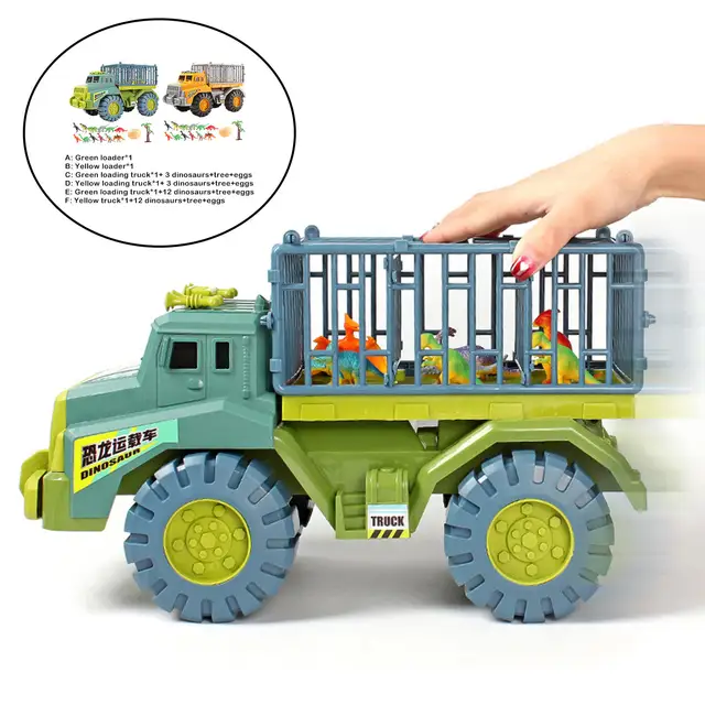Jogo Caminhão a Friccção com Acessórios 12 Peças World Brinquedos