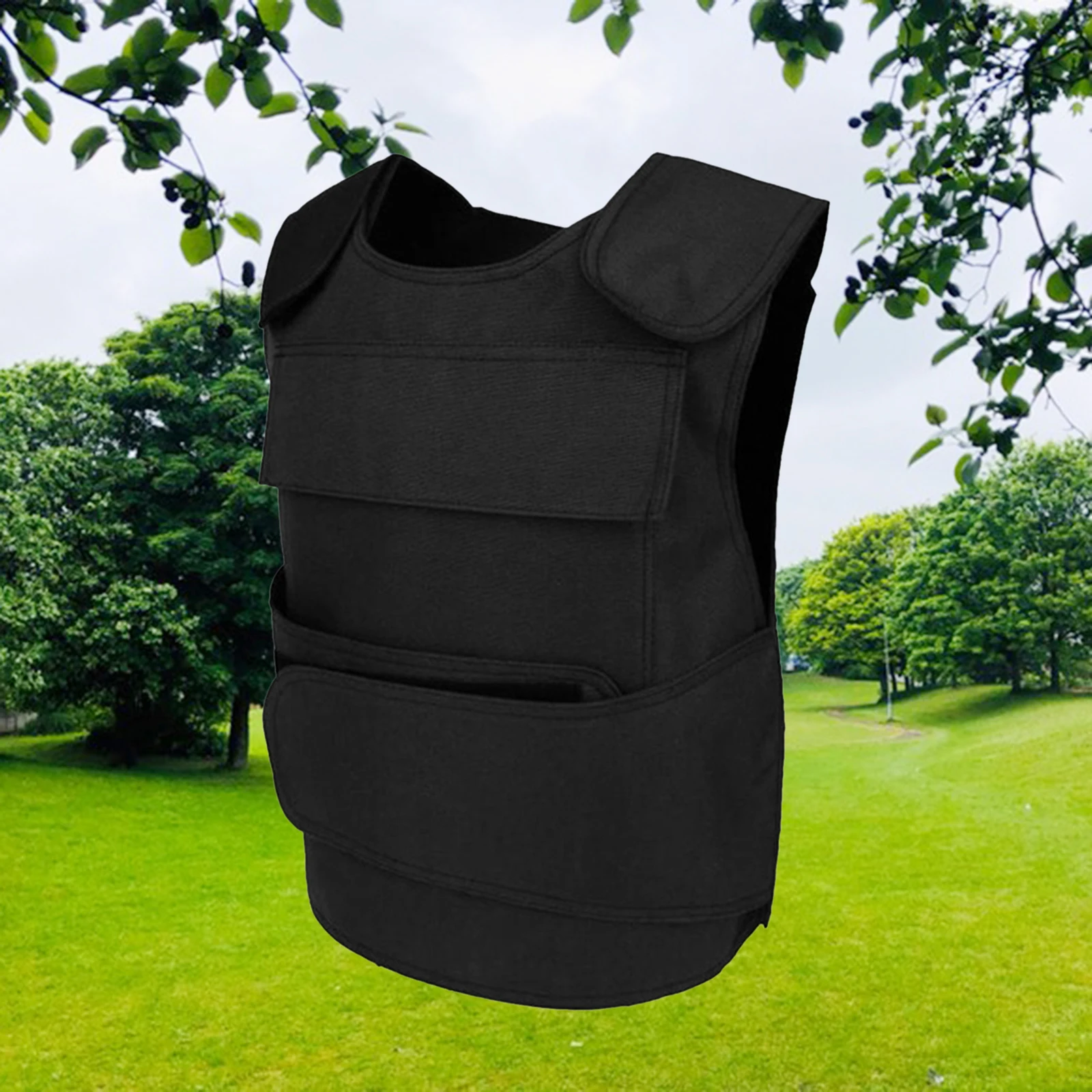 Utility Nylon Tactical Vest Outdoor Gaming Modular Plate Carrier Game Training Lightweight Vests Safety Hunting for Adults