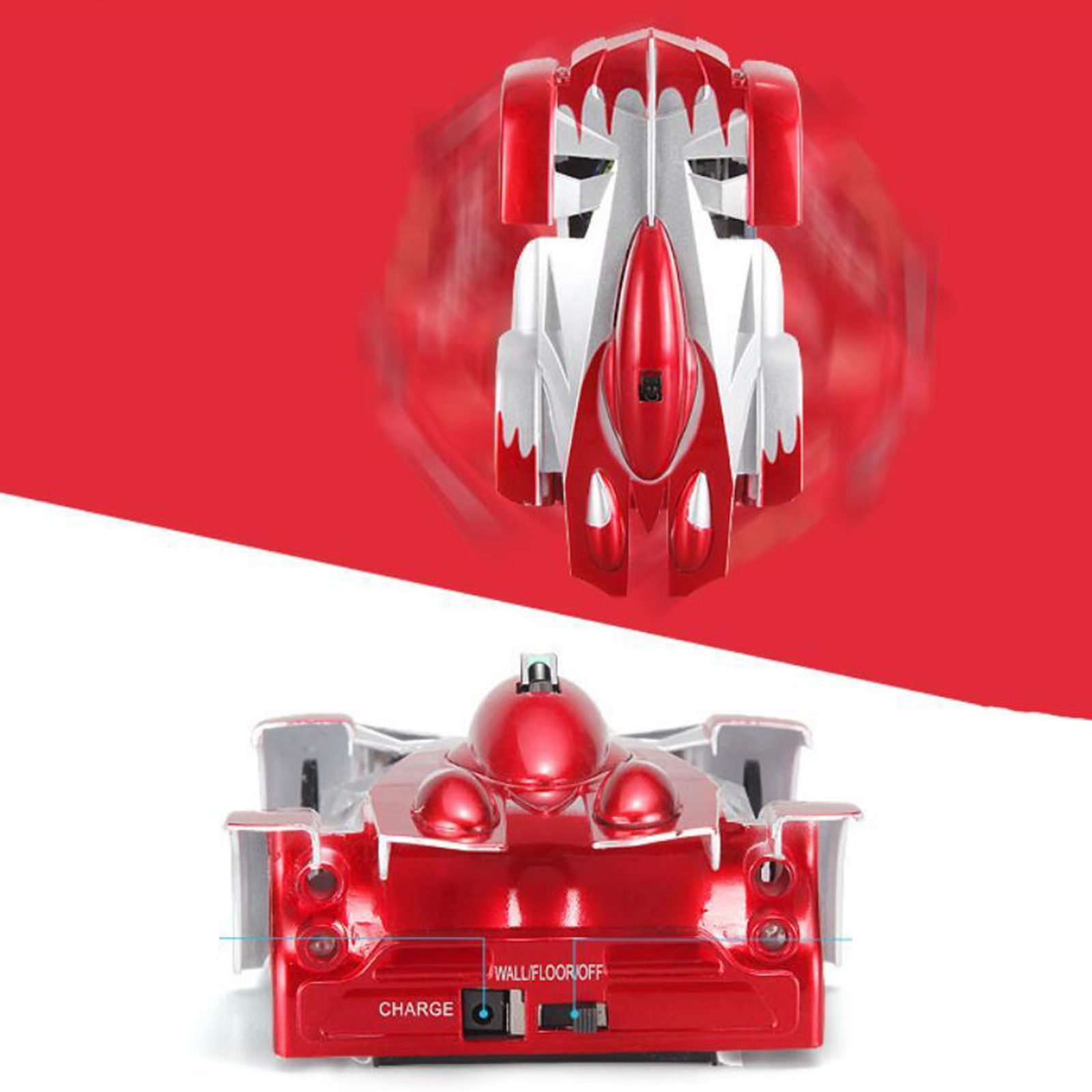 Wall Climbing Car  Ceiling 360° Rotating Anti Gravity Electric Toy Cars for Kids with Led Lights Holiday Gifts