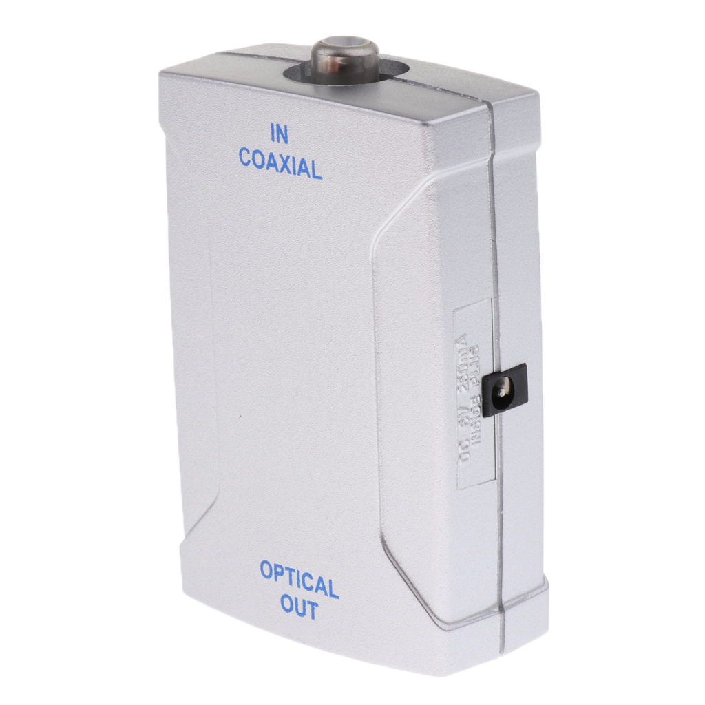 Coax To Optical SPDIF  Converter Adapter (Coaxial IN Optical OUT)