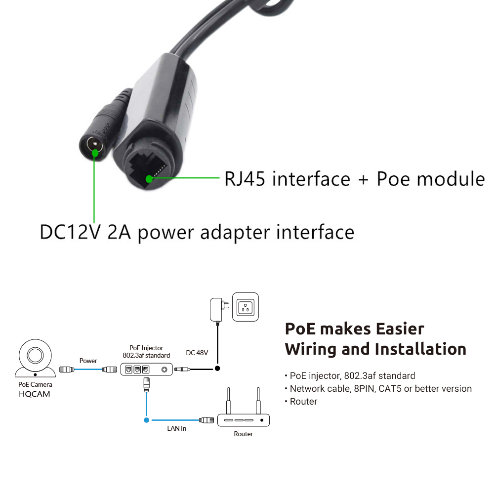 poe 940nm, visão noturna, onvif, p2p, câmera de rede para carro e veículo