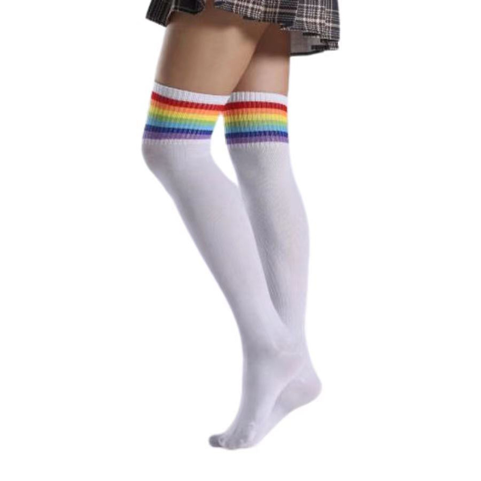 Гольфы женские. Носки рада. Rainbow thing High Socks.