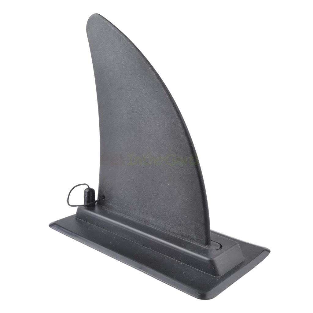 Black Tracking Integral Fin Skeg Watershed Board For Marine Boat Kayak Canoe